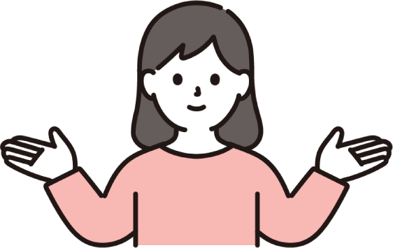 両手を広げた女性